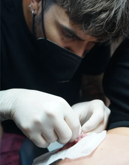 lospi body piercer Cambio piercing e sostituzione gioielli in sicurezza